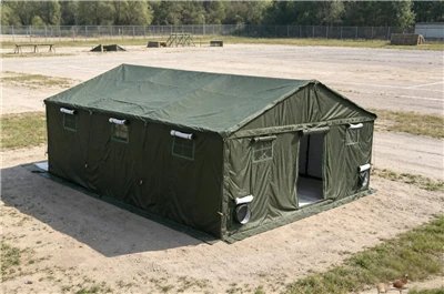 Winter Cotton Army Tenda Militar 20 Pessoas Estrutura De Metal
